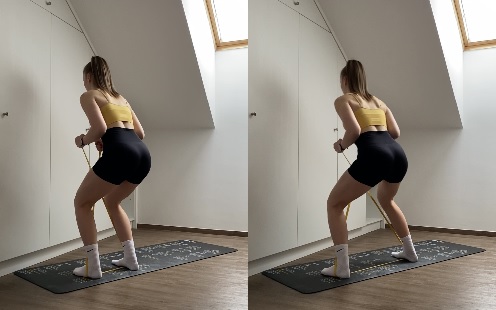gluteus side step