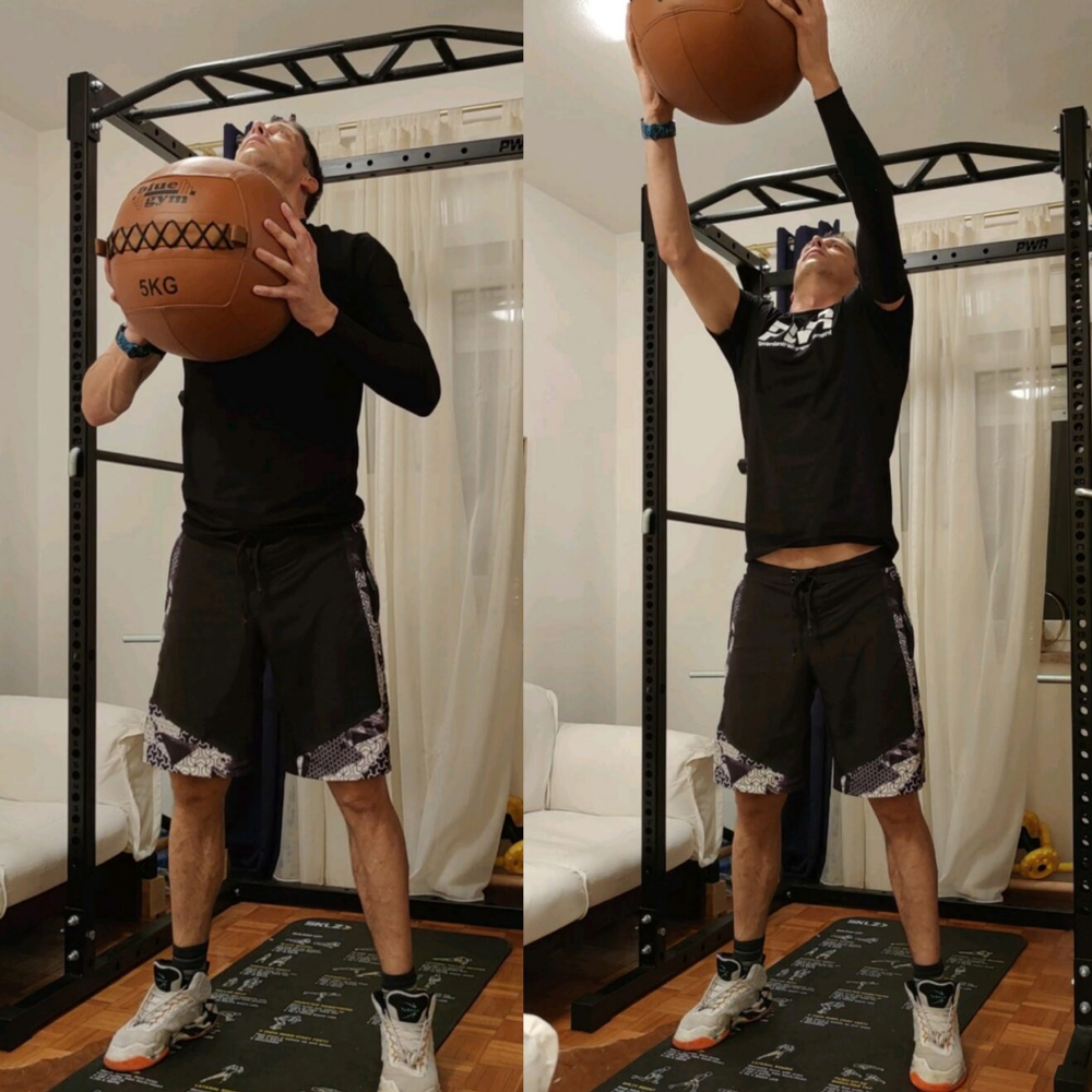 wall ball raises